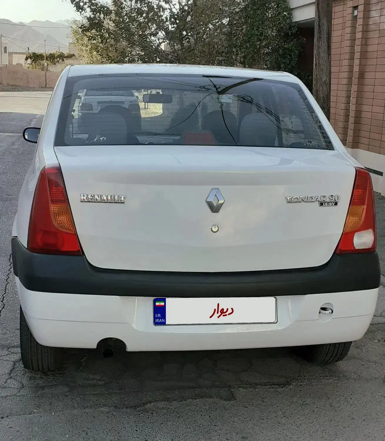 رنو ال ۹۰ مدل ۱۳۹۳ سفید|خودرو سواری و وانت|شاهرود, |دیوار
