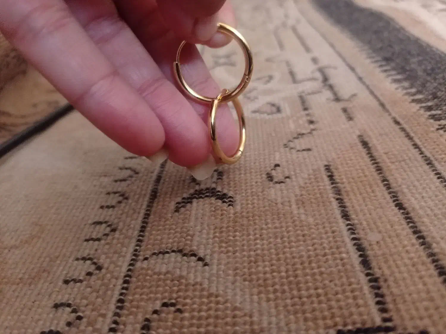 یک جفت گوشواره خوشکل ورنگ تظمینی.|بدلیجات|اهواز, نادری|دیوار