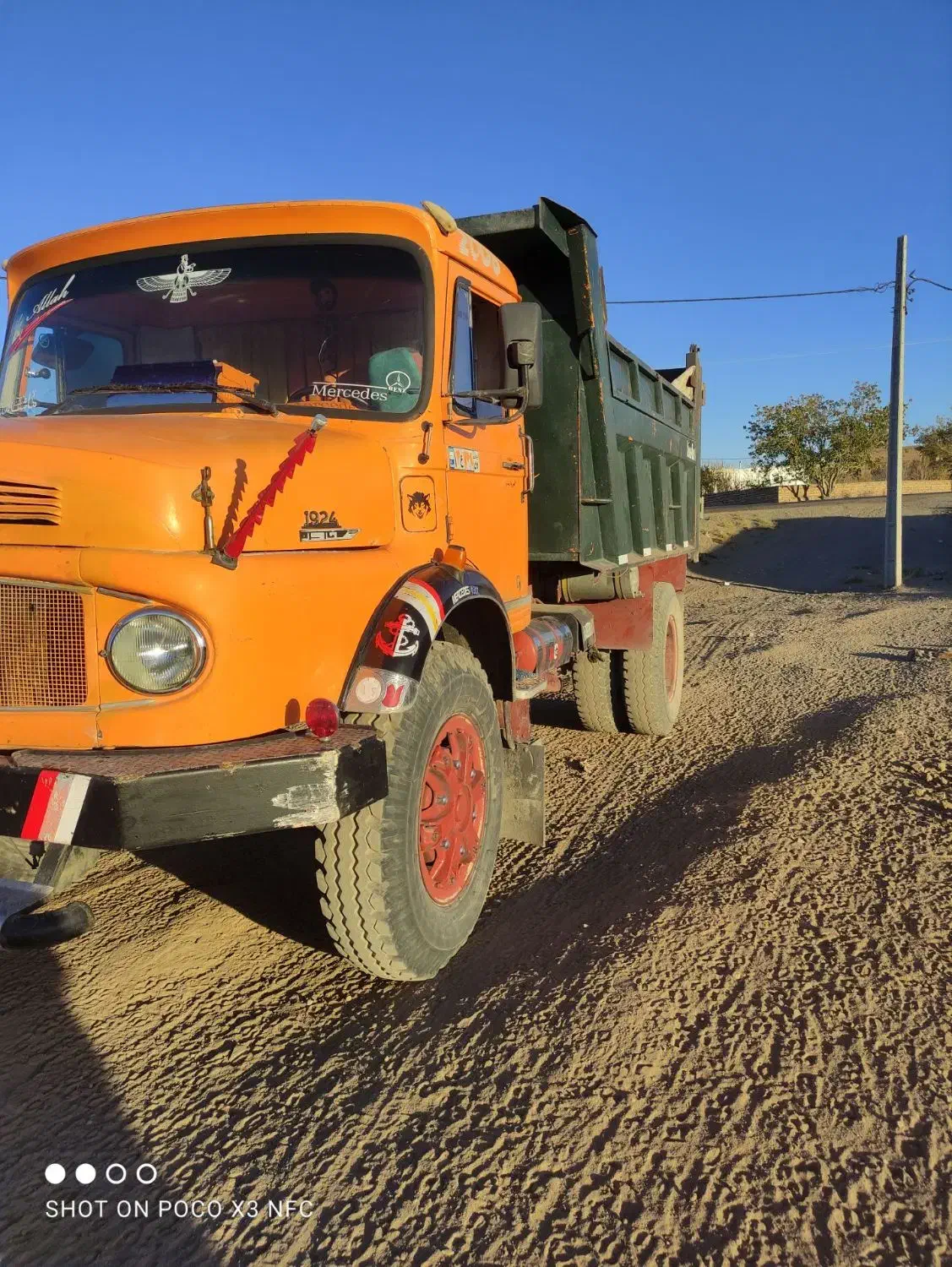 کامیون بنز تک کمپرس ۱۹/۲۴|خودرو سنگین|نیشابور, شهرک اندیشه|دیوار