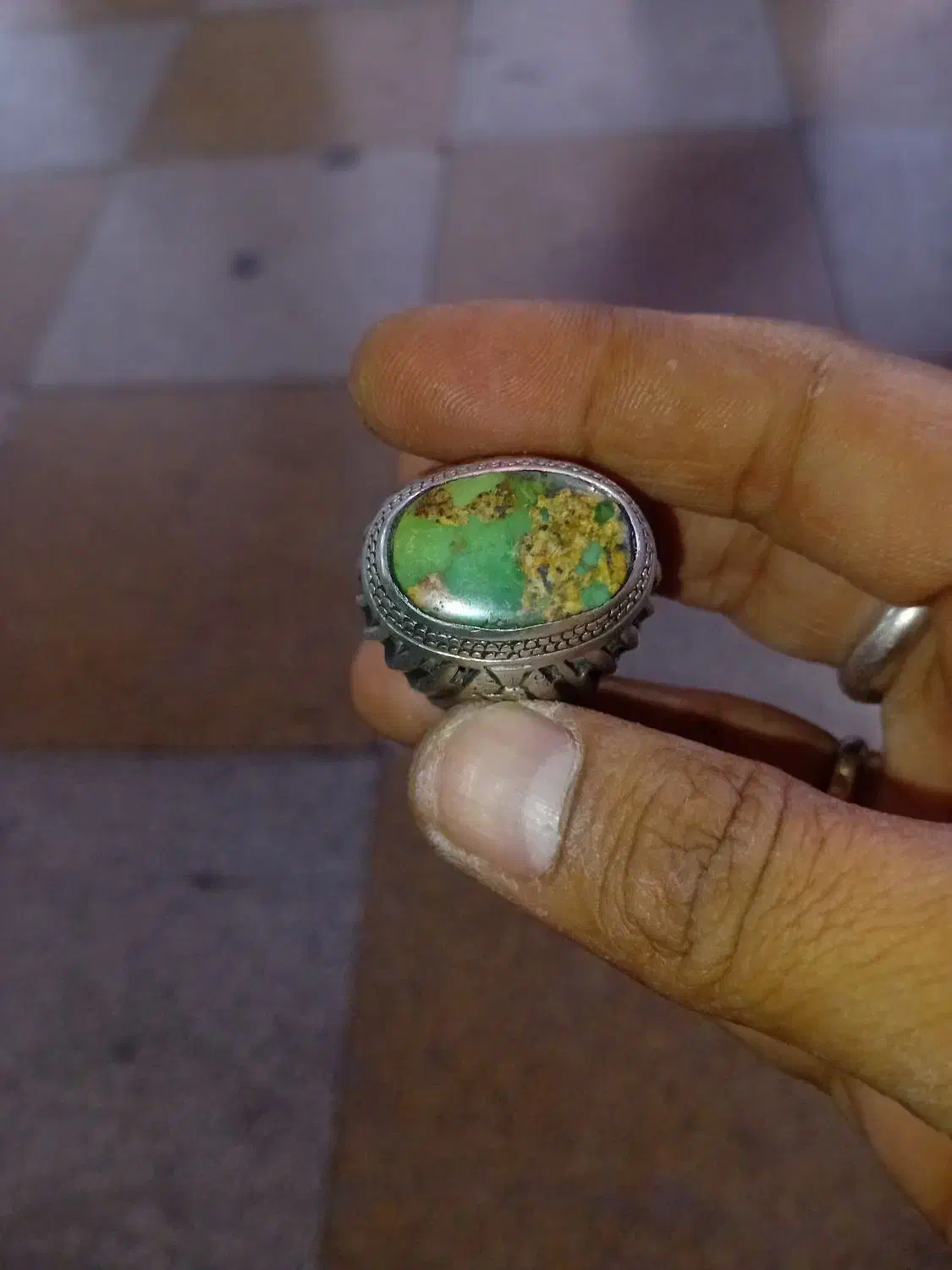 انگشترفیروزه نیشاپور اصل|جواهرات|مسجد سلیمان, |دیوار