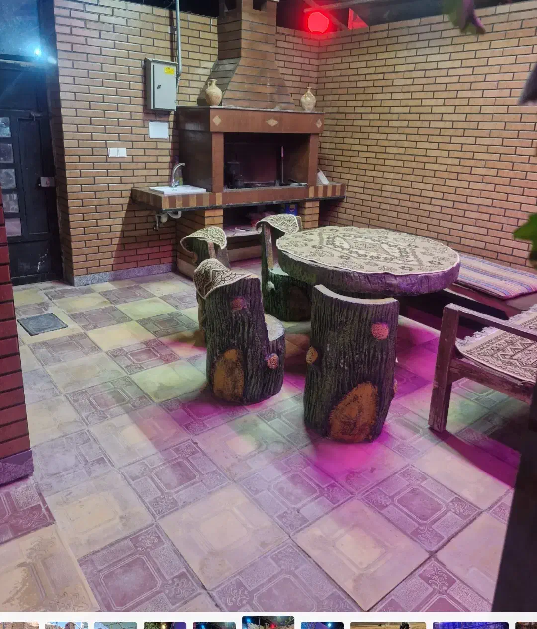 میز صندلی باغی|میز و صندلی غذاخوری|پیشخور, |دیوار