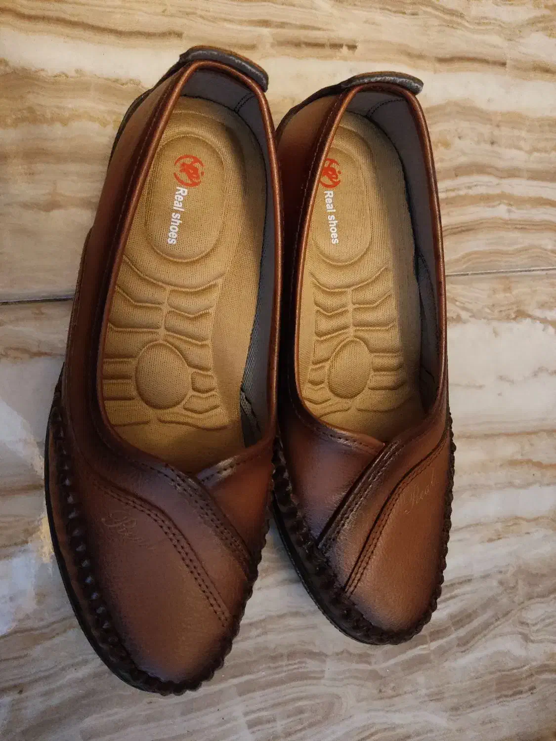 کفش چرم طبی نو سایز ۳۹|کیف، کفش، کمربند|اسلامشهر, شهرک واوان|دیوار