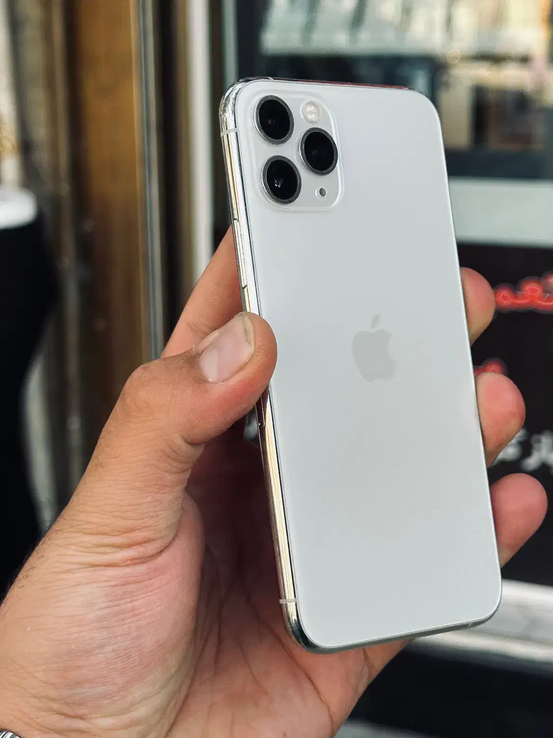 یازده پرو دو سیم256 بسیار آس رنگ سیلور|موبایل|ملایر, |دیوار