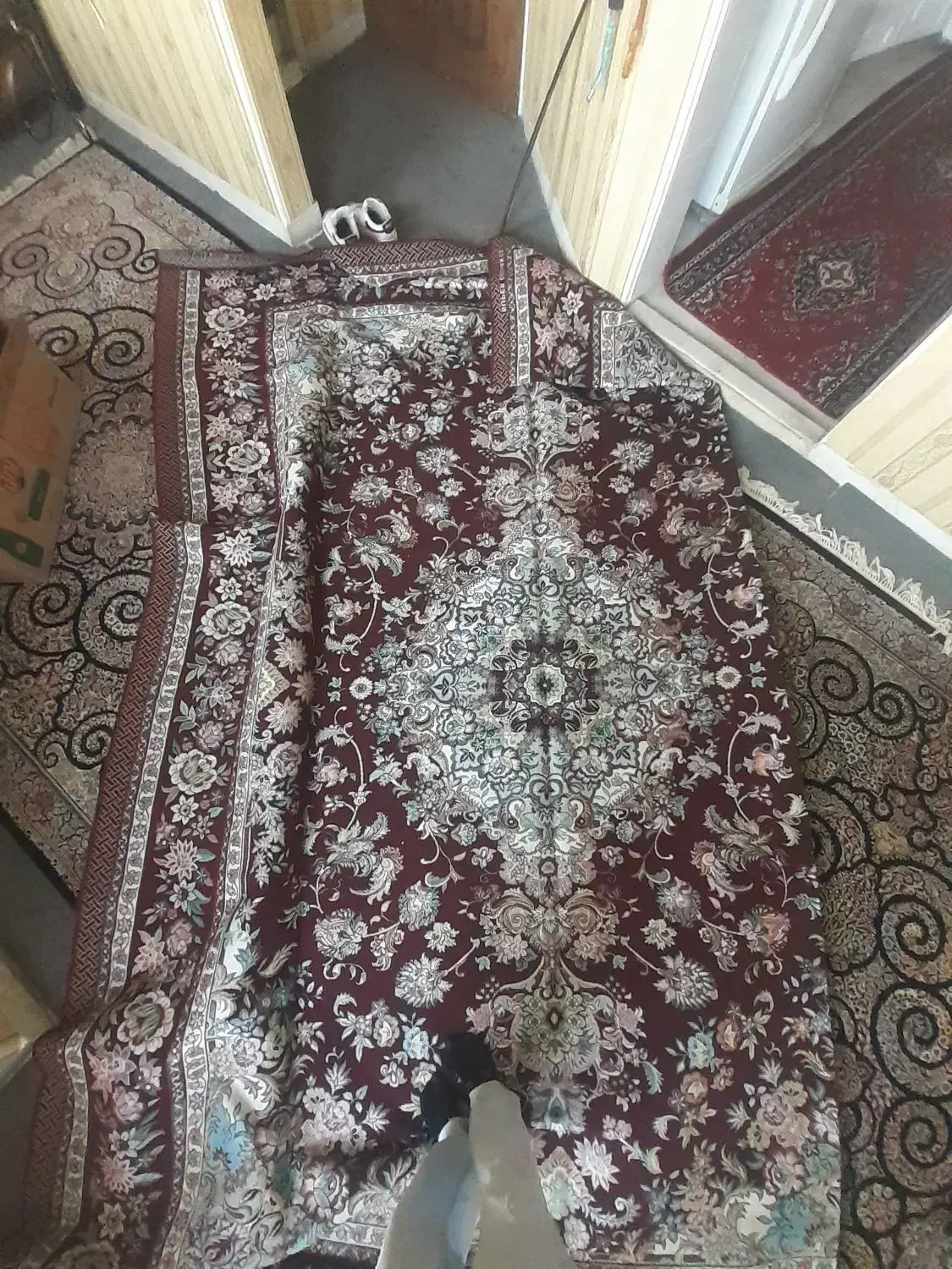 روفرشی ۱۲ متری طرح زری دار|روفرشی|همدان, |دیوار