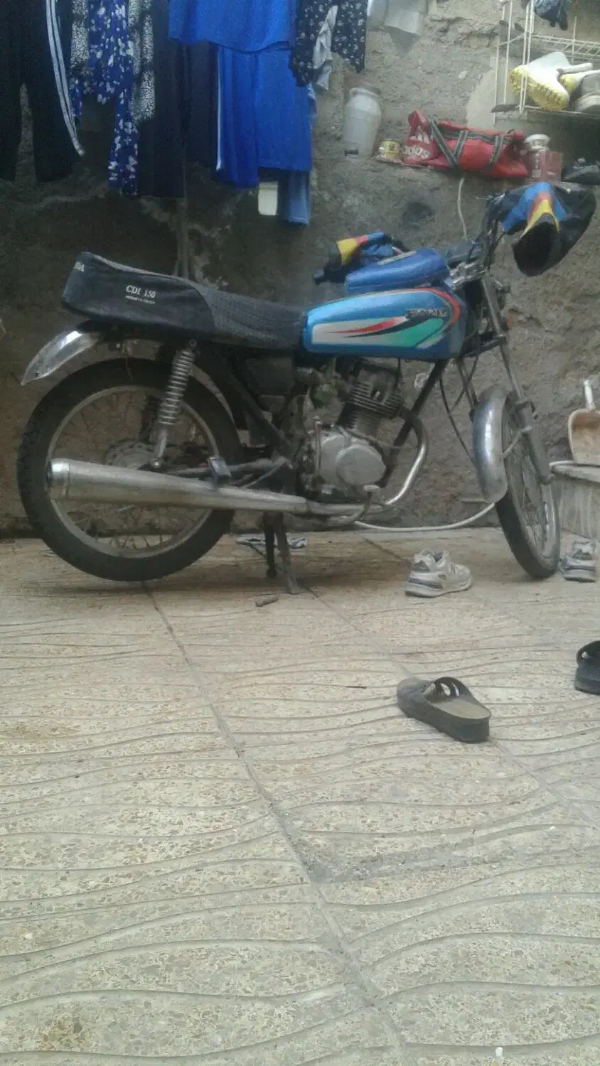 هندا ۱۲۵ مزاییده|موتورسیکلت|اردبیل, |دیوار