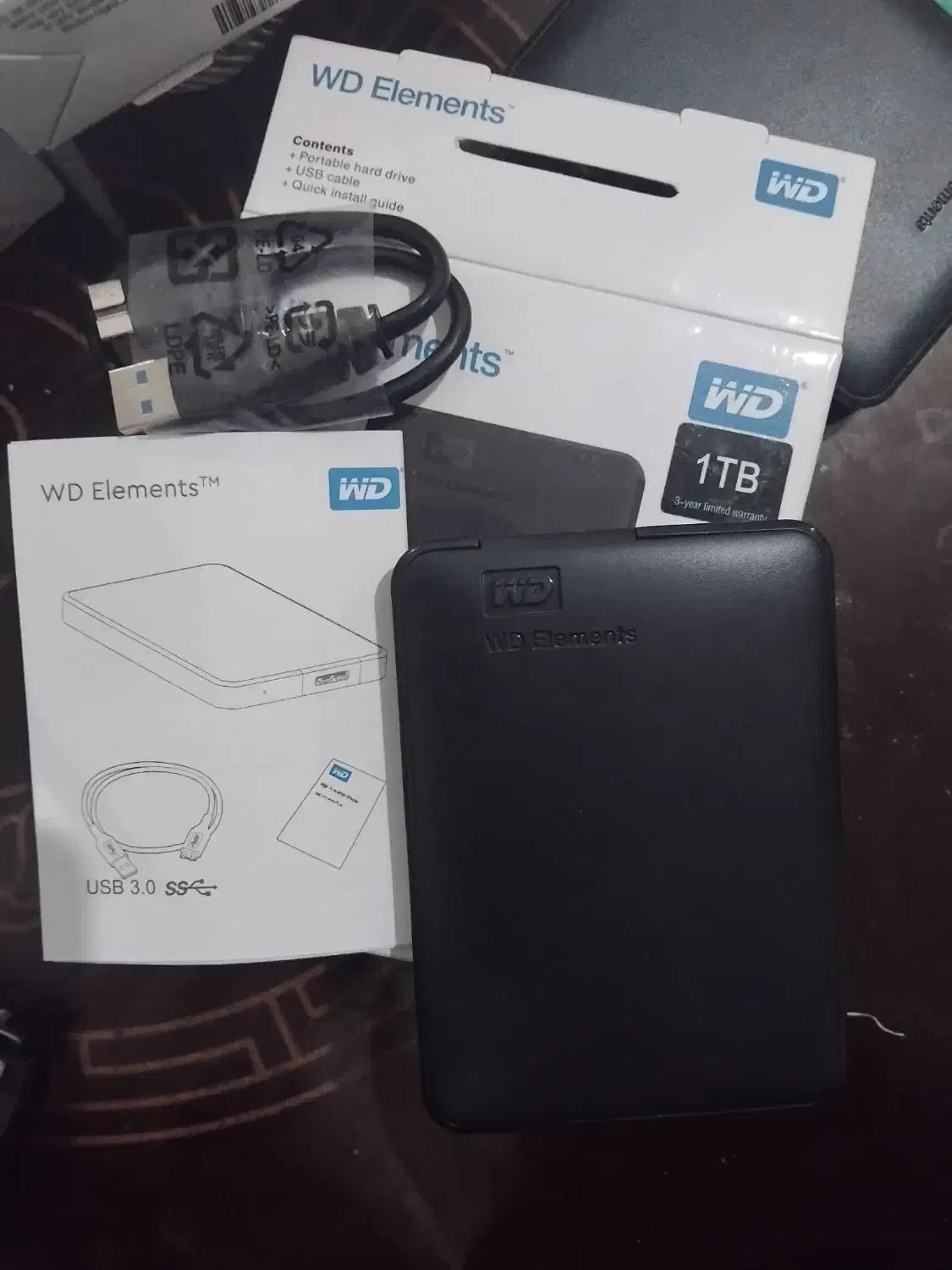 هارد اکسترنال1ترا و ۵۰۰|قطعات و لوازم جانبی رایانه|شیراز, جوادیه|دیوار