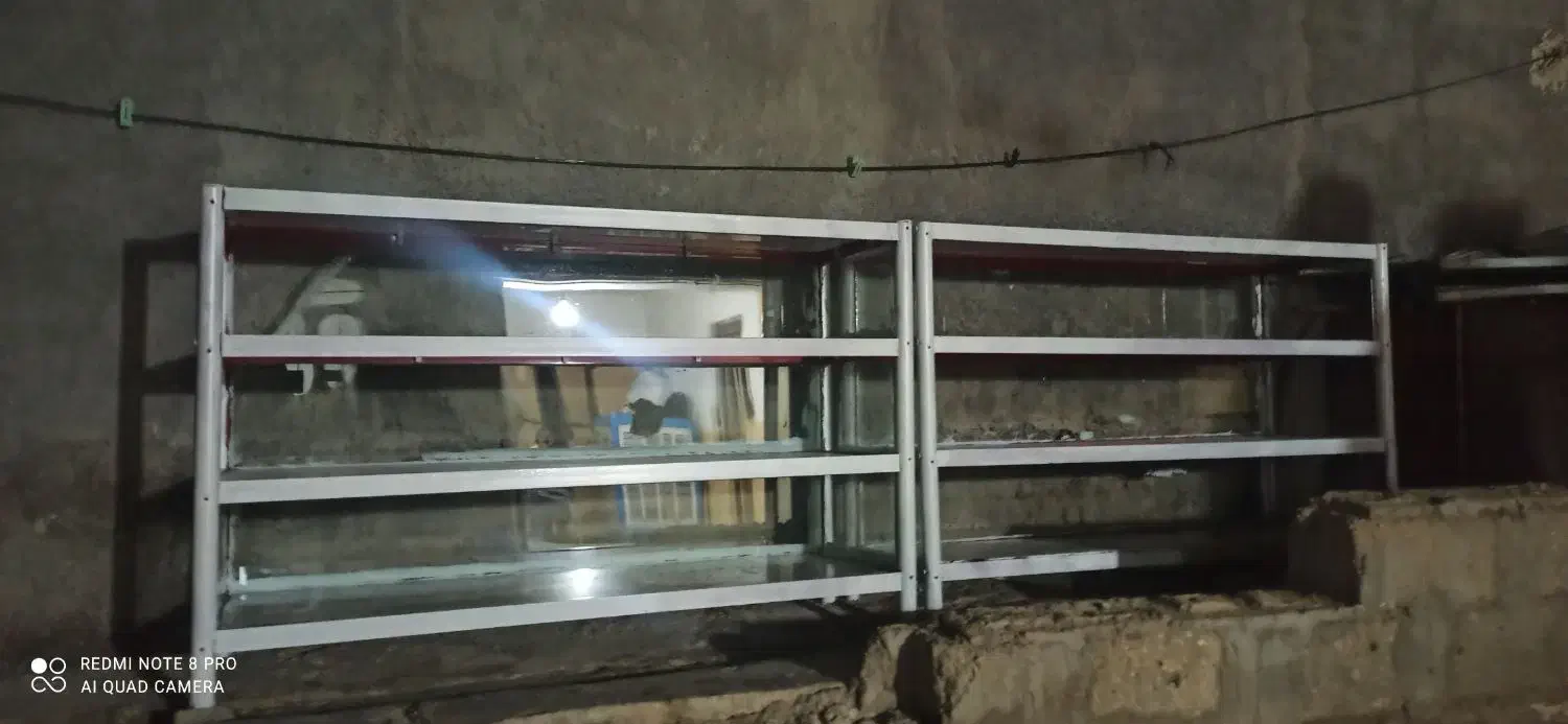 فروش دو عدد ویترین با شیشه|فروشگاه و مغازه|سوق, |دیوار