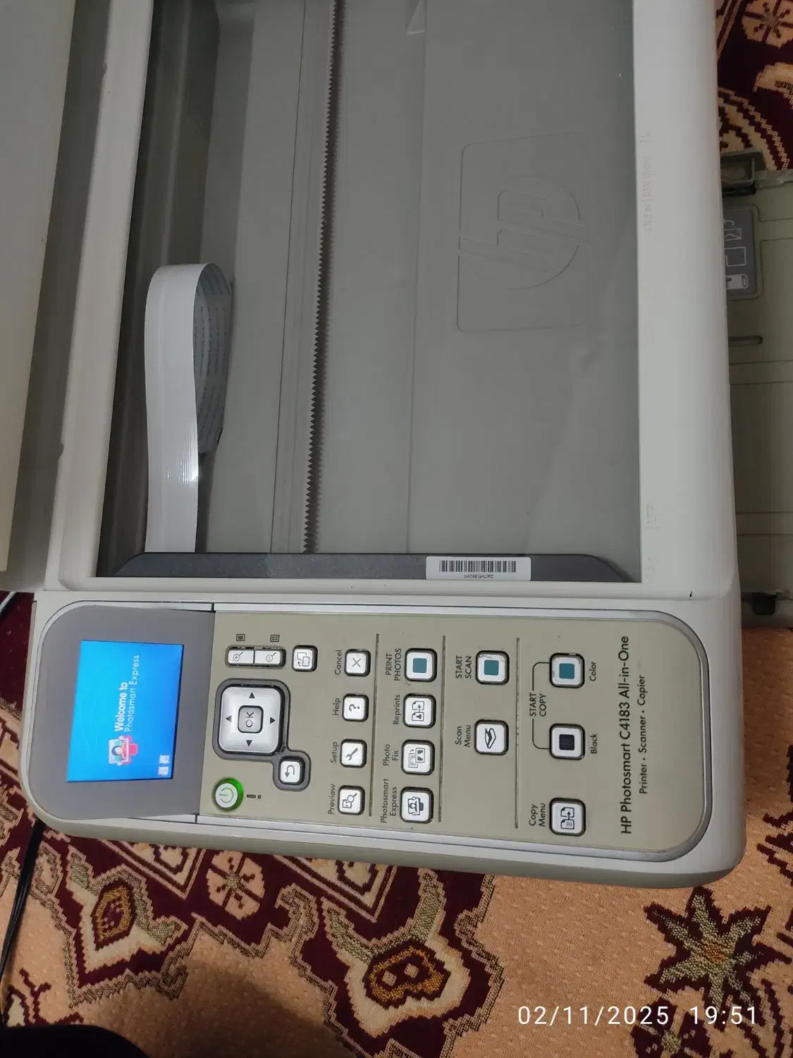 پرینتر hp photosmart c4183 All in-one|پرینتر، اسکنر، کپی، فکس|مشهد, کوی سیدی|دیوار