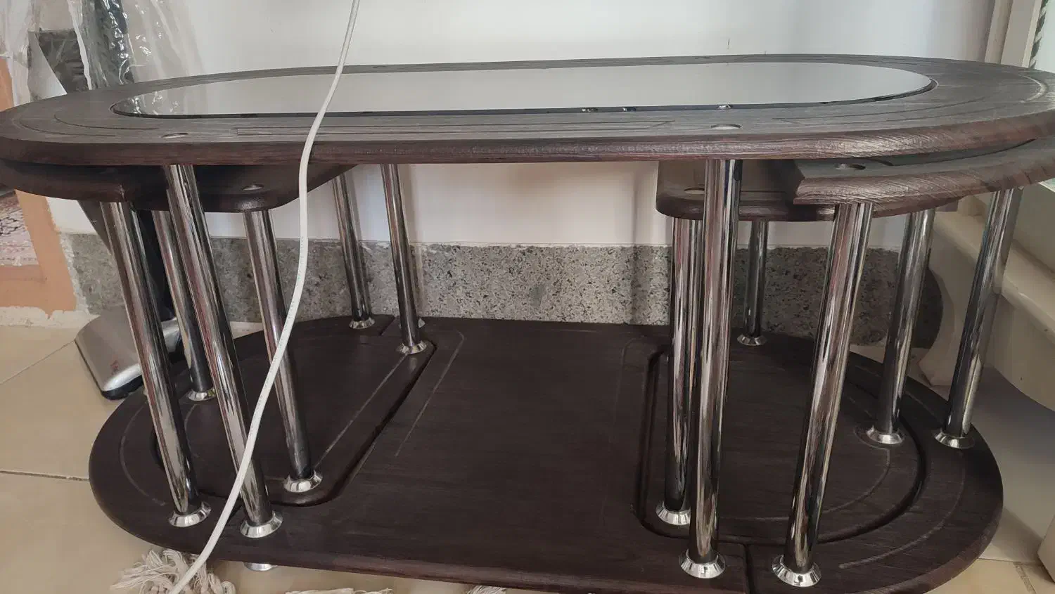 مبل۷نفره باعسلی.میز تلویزیون وکنسول قاشق درحدنو|مبلمان خانگی و میز عسلی|بیرجند, |دیوار