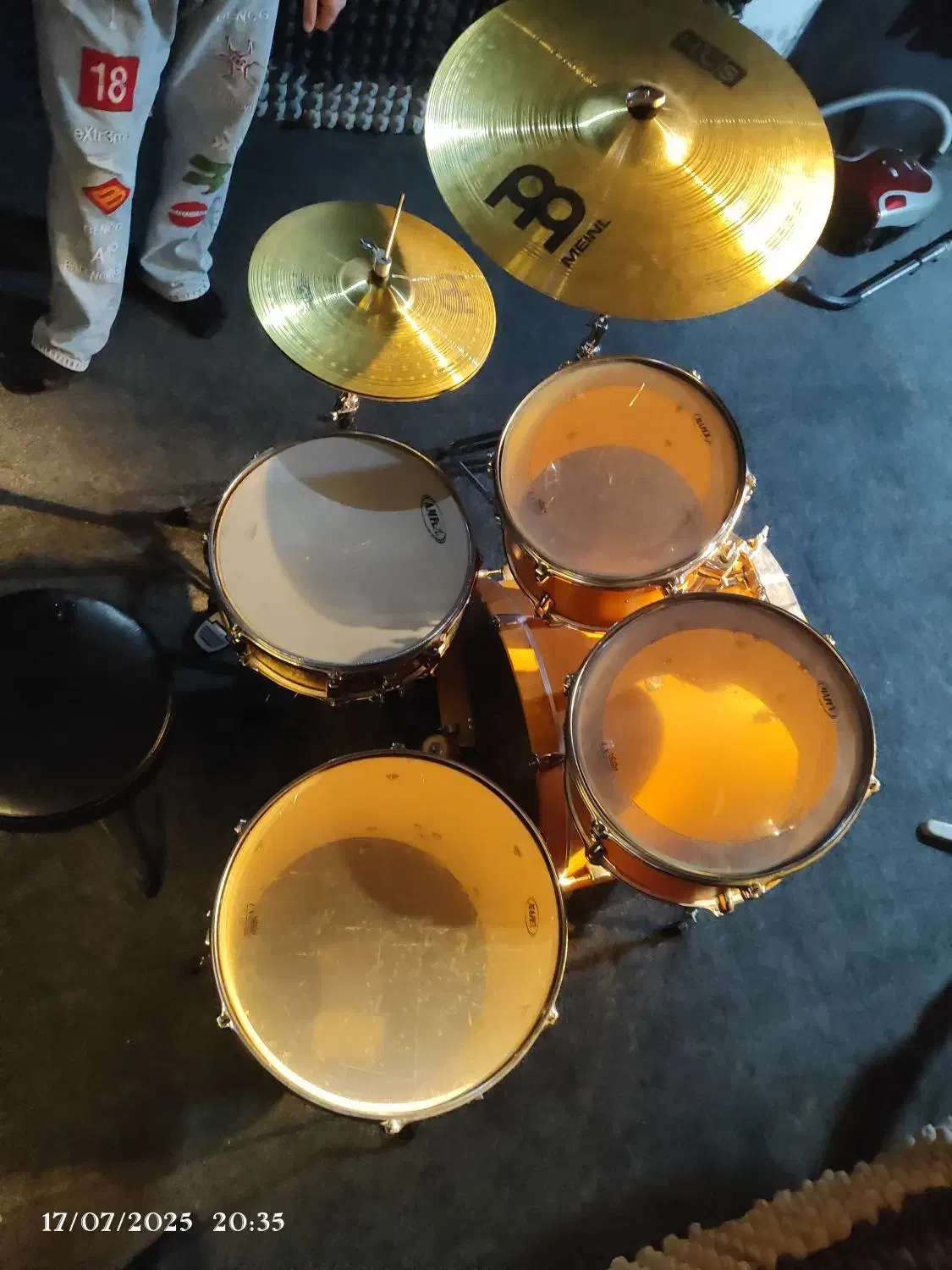 درامز آکوستیک مپکس مدلvسری5 معاوضه با وی درام|درام و پرکاشن|تهران, ونک|دیوار