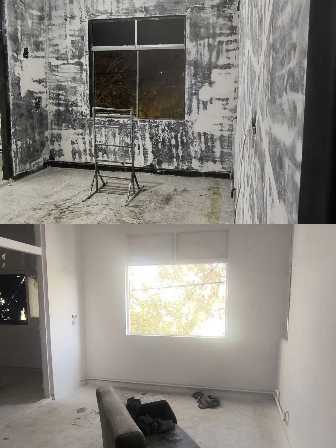 نقاشی ساختمان وکناف بادستگاه|خدمات پیشه و مهارت|کاشان, امیرکبیر|دیوار