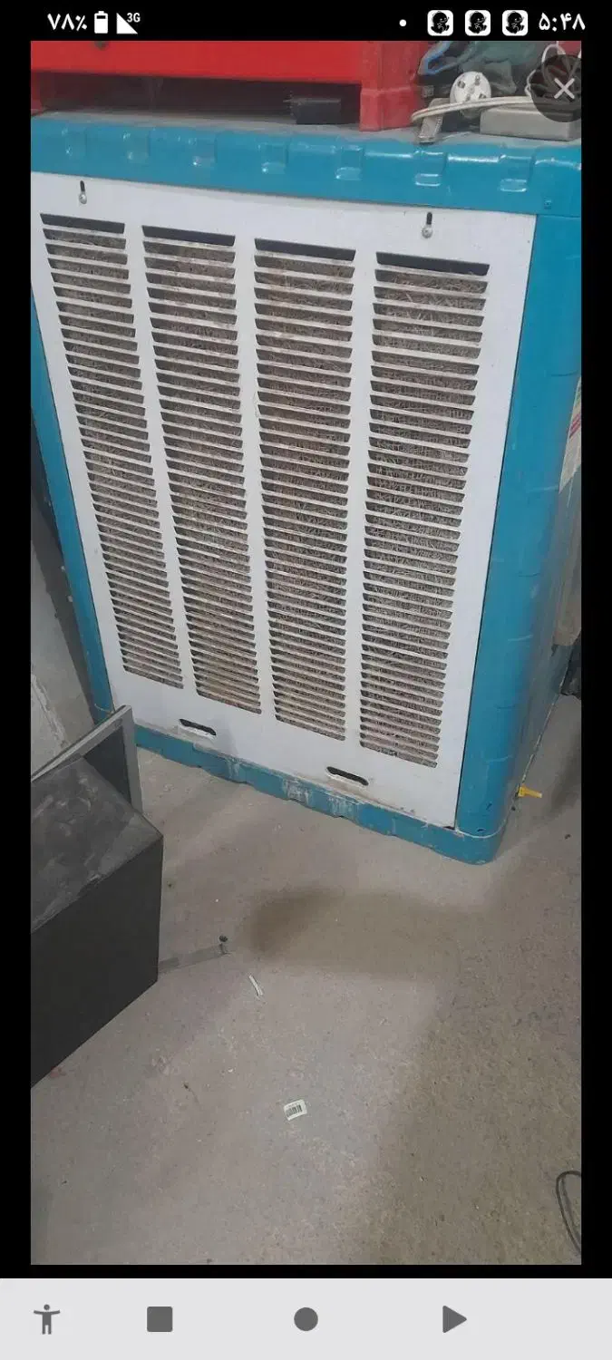 کولر آبی 4500 بزرگ کاملا سالم و 2 سال کارکرده|کولر آبی|پرند, فاز ۴|دیوار