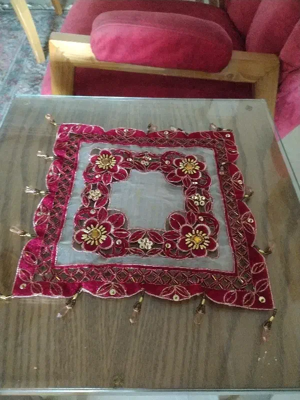 رانر ، رومیزی ، چهار تکه نو|پرده، رانر، رومیزی|تهران, سلسبیل شمالی|دیوار