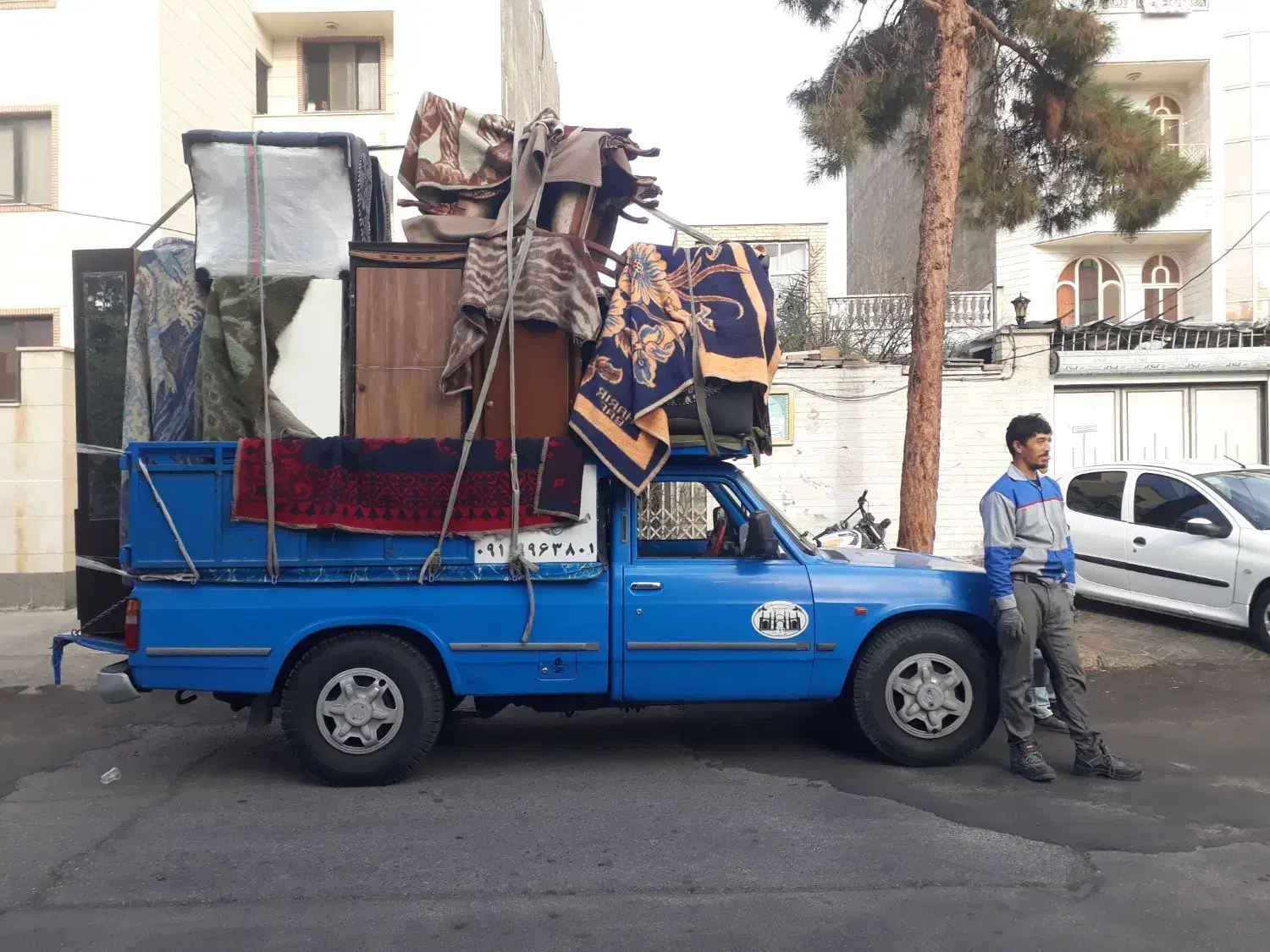 وانت تلفنی علی رایگان با کارگر و ماشین|خدمات حمل و نقل|سمنان, |دیوار