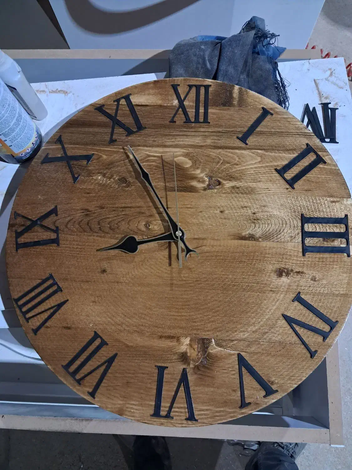 ساعت دیواری روستیک|ساعت دیواری و تزئینی|شیراز, شهرک رضوان|دیوار