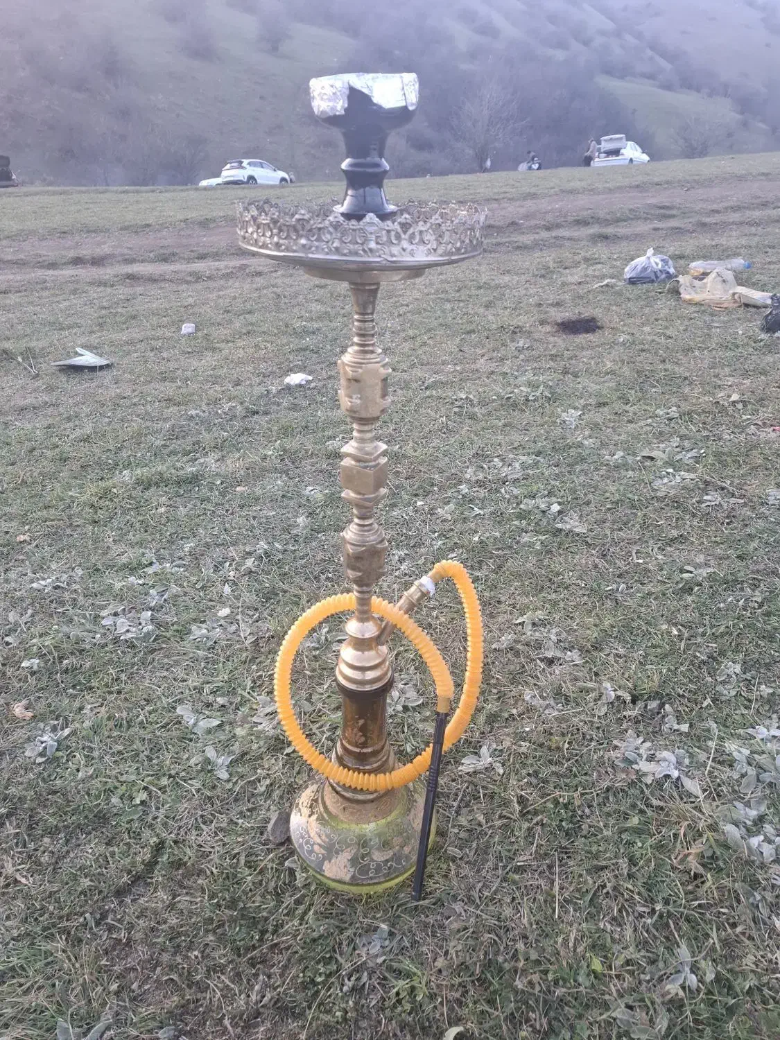 قلیون برنز|صنایع دستی و سایر لوازم تزئینی|اردبیل, |دیوار