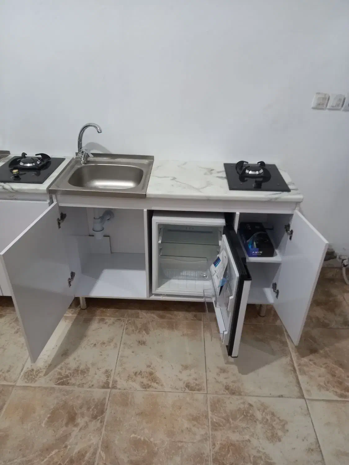 کابینت آماده سینک گاز شیر|مصالح و تجهیزات ساختمان|نوشهر, |دیوار