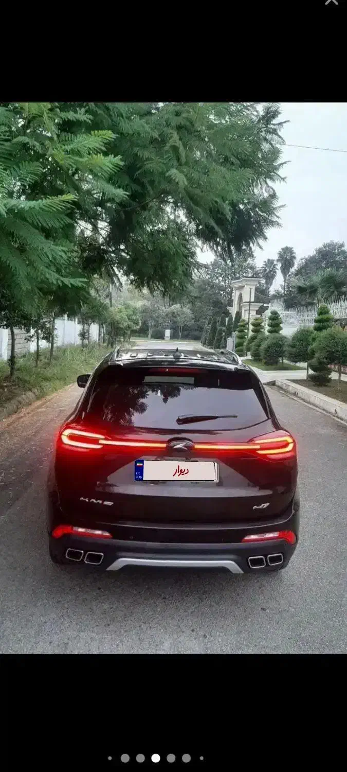 کی ام سی K7|خودرو سواری و وانت|اندیشه, اندیشه فاز ۳|دیوار