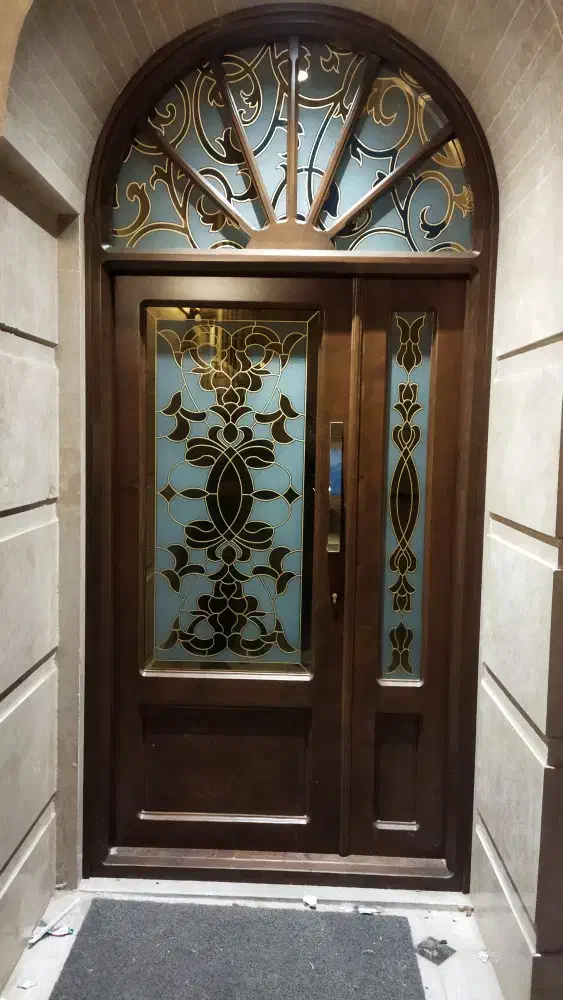 نرده چوبی درب و پنجره|خدمات پیشه و مهارت|باسمنج, |دیوار