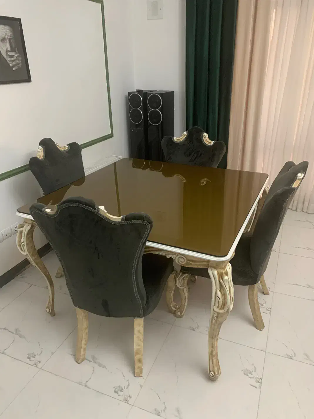 میز ناهار خوری ۴نفره|میز و صندلی غذاخوری|اندیشه, اندیشه فاز ۱|دیوار