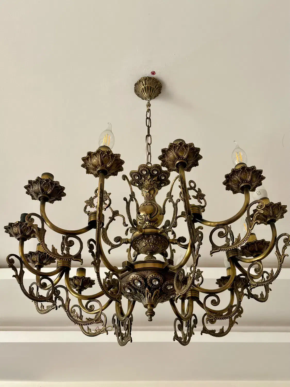 فروش لوستر برنجی|لوستر و چراغ آویز|مشهد, هنرستان|دیوار