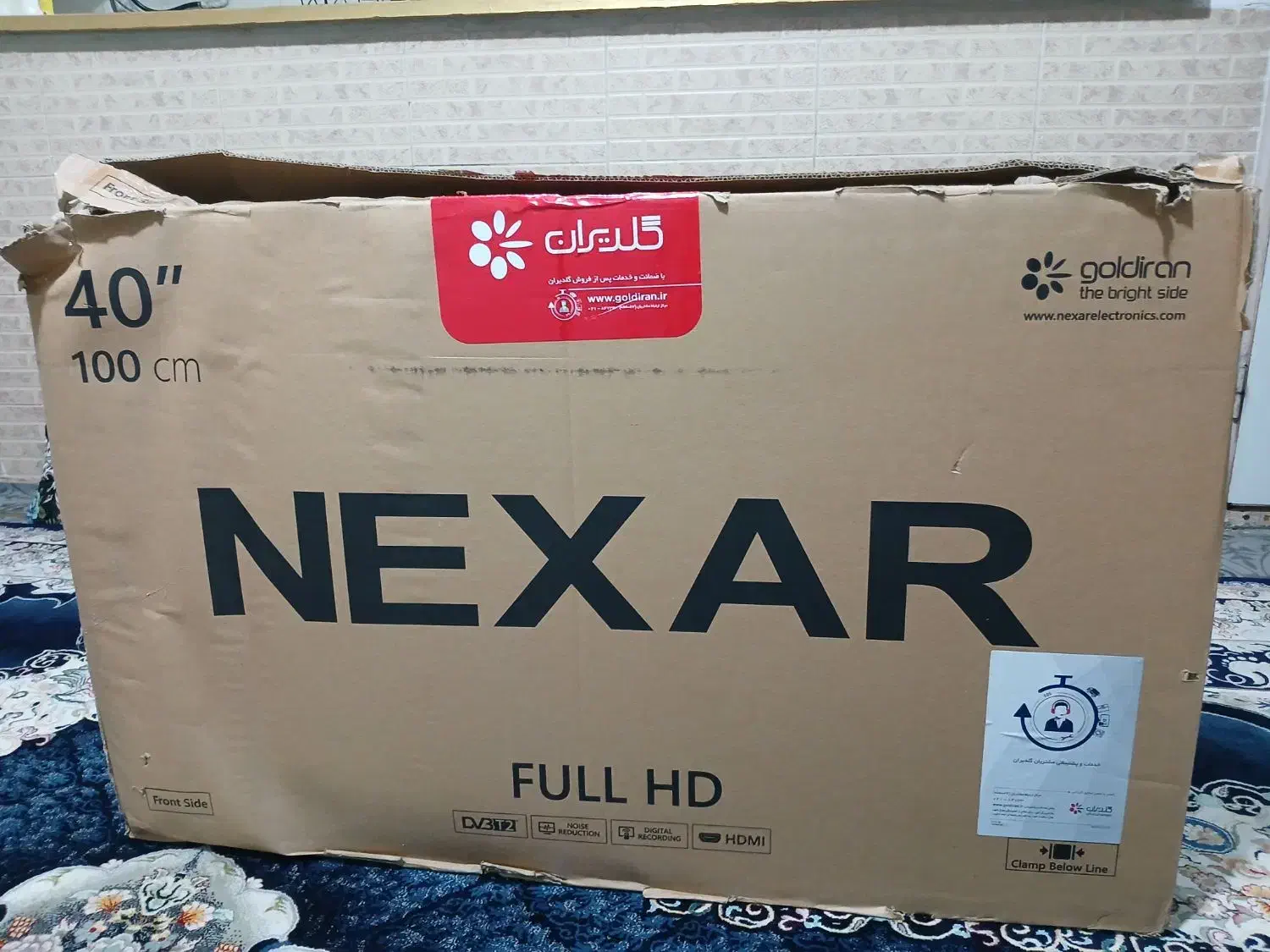 تلویزون ال ای دی ۴۰ اینچ فول اچ دی|تلویزیون و پروژکتور|مشهد, کوی دروی|دیوار