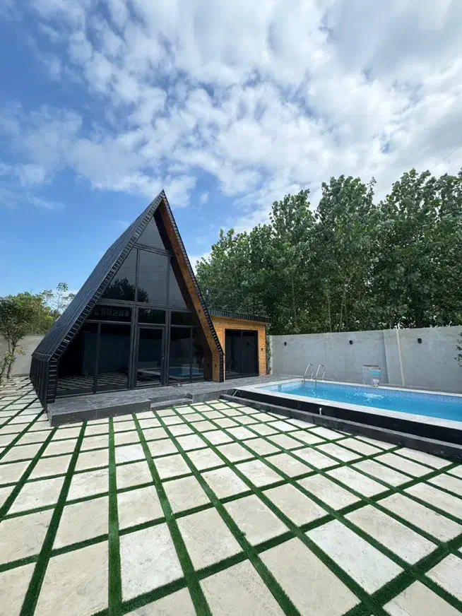 کلبه سوئدی اروس مستقیم از مالک|اجارهٔ کوتاهمدت آپارتمان و سوئیت|بندر انزلی, چهارفریضه|دیوار