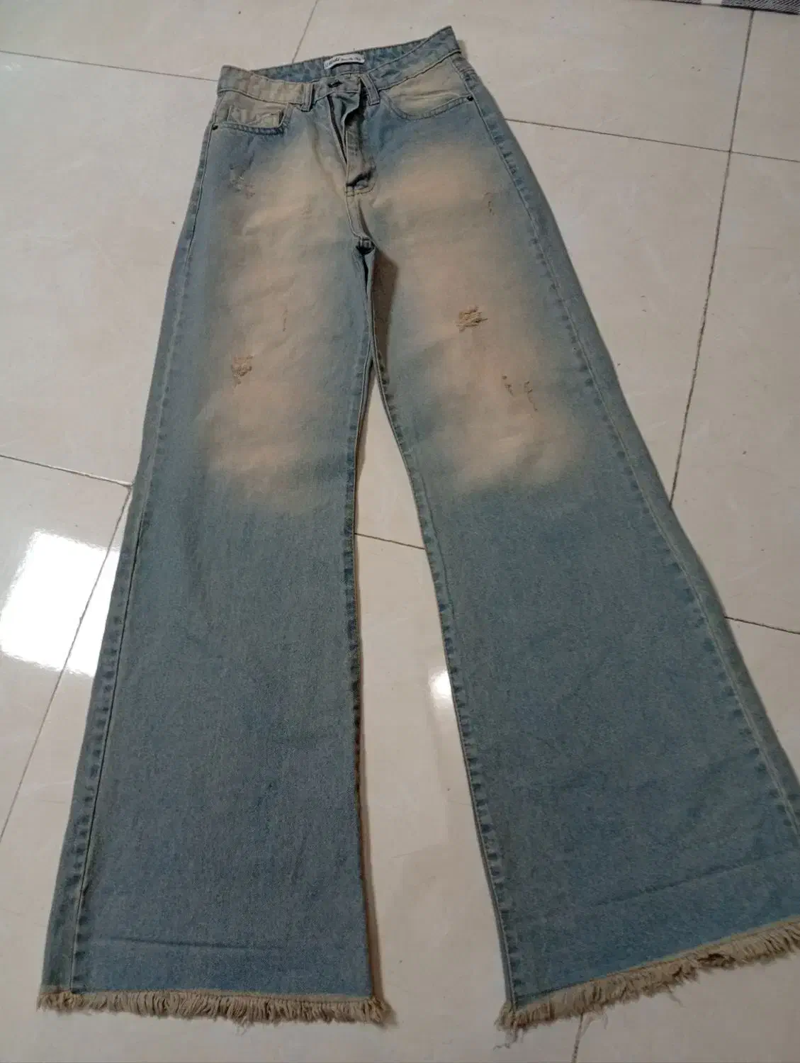 شلوار شافل بگ سایز ۳۸ نو|لباس|زنجان, |دیوار