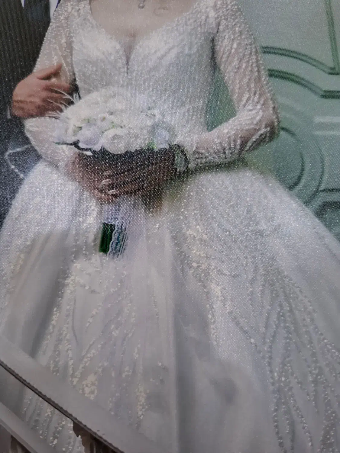 لباس عروس مرواریدی|لباس|تهران, جابری|دیوار