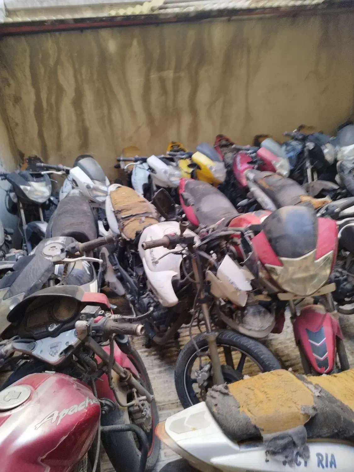 فروش اپاچی مزایده|موتورسیکلت|تهران, شهرک شریعتی|دیوار