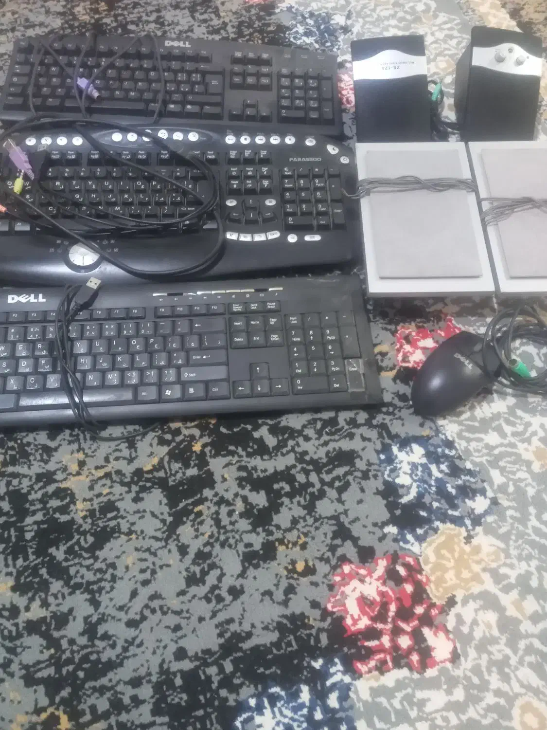 کیبورد. موس .اسپیکر|قطعات و لوازم جانبی رایانه|ابهر, |دیوار