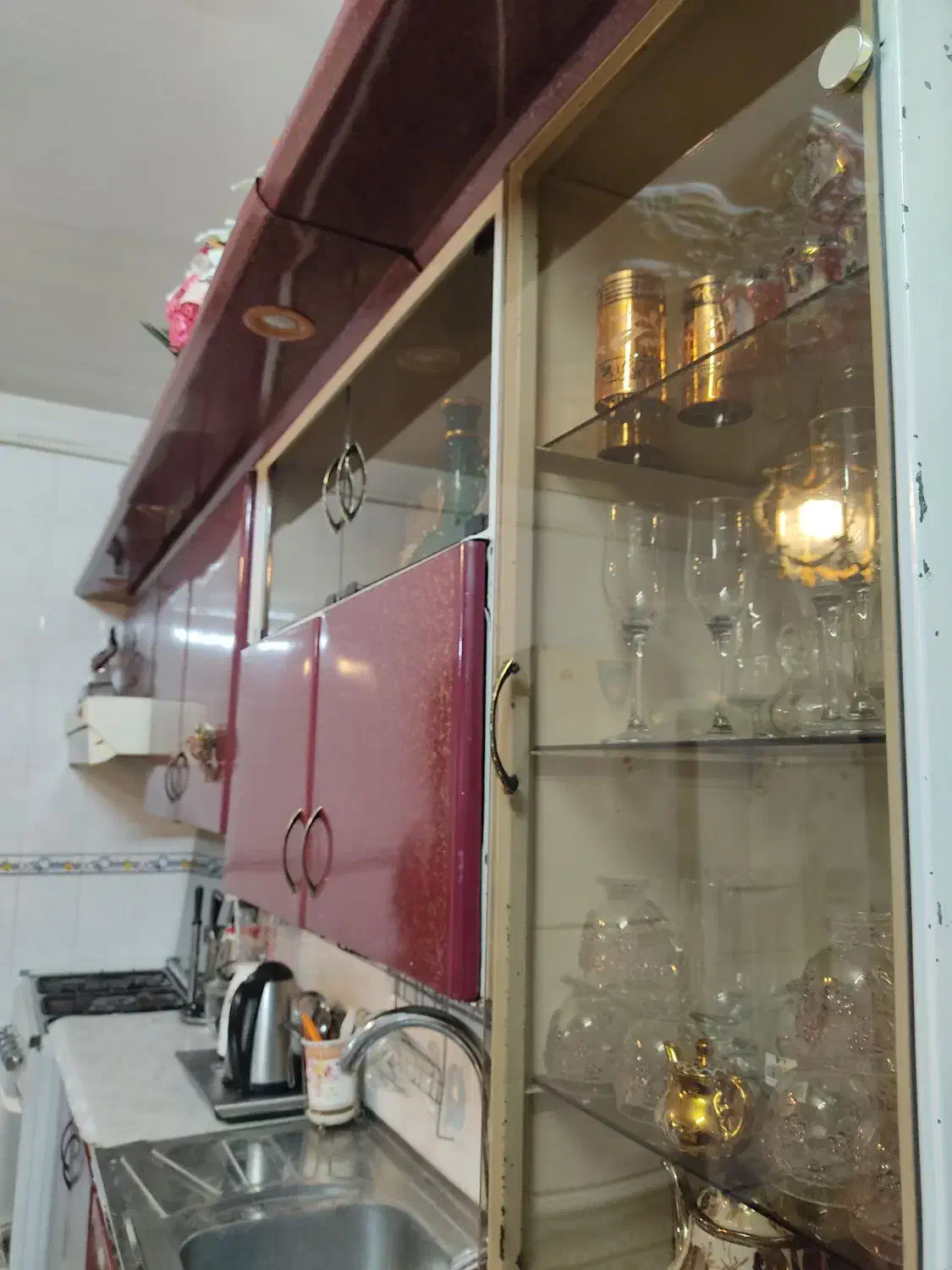 کابینت دیواری فلزی ورق ضخیم|مصالح و تجهیزات ساختمان|بروجرد, |دیوار