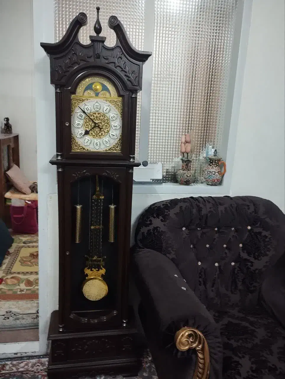 ساعت ایستاده در حد نو|ساعت دیواری و تزئینی|یزد, |دیوار