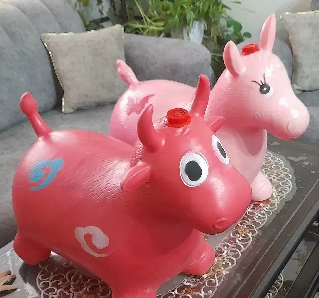 اسب و گاو بادی موزیکال|اسباب‌بازی بچه|قزوین, |دیوار