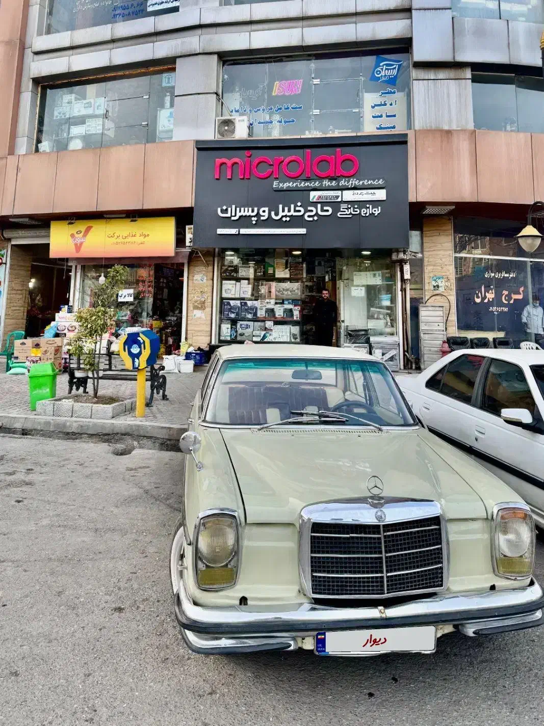 بنز معماری ۱۹۷۰|خودرو کلاسیک|چالوس, |دیوار