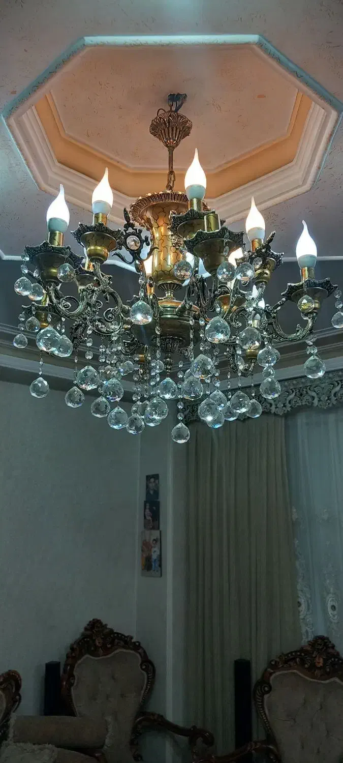 لوستر|لوستر و چراغ آویز|اسلام‌شهر, شهرک الهیه|دیوار