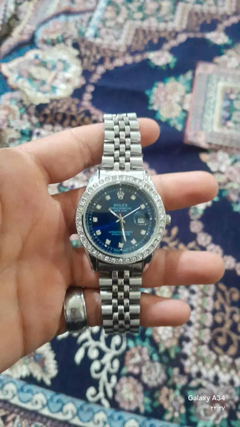 ساعت رولکس دور نگین|ساعت|بروجرد, |دیوار