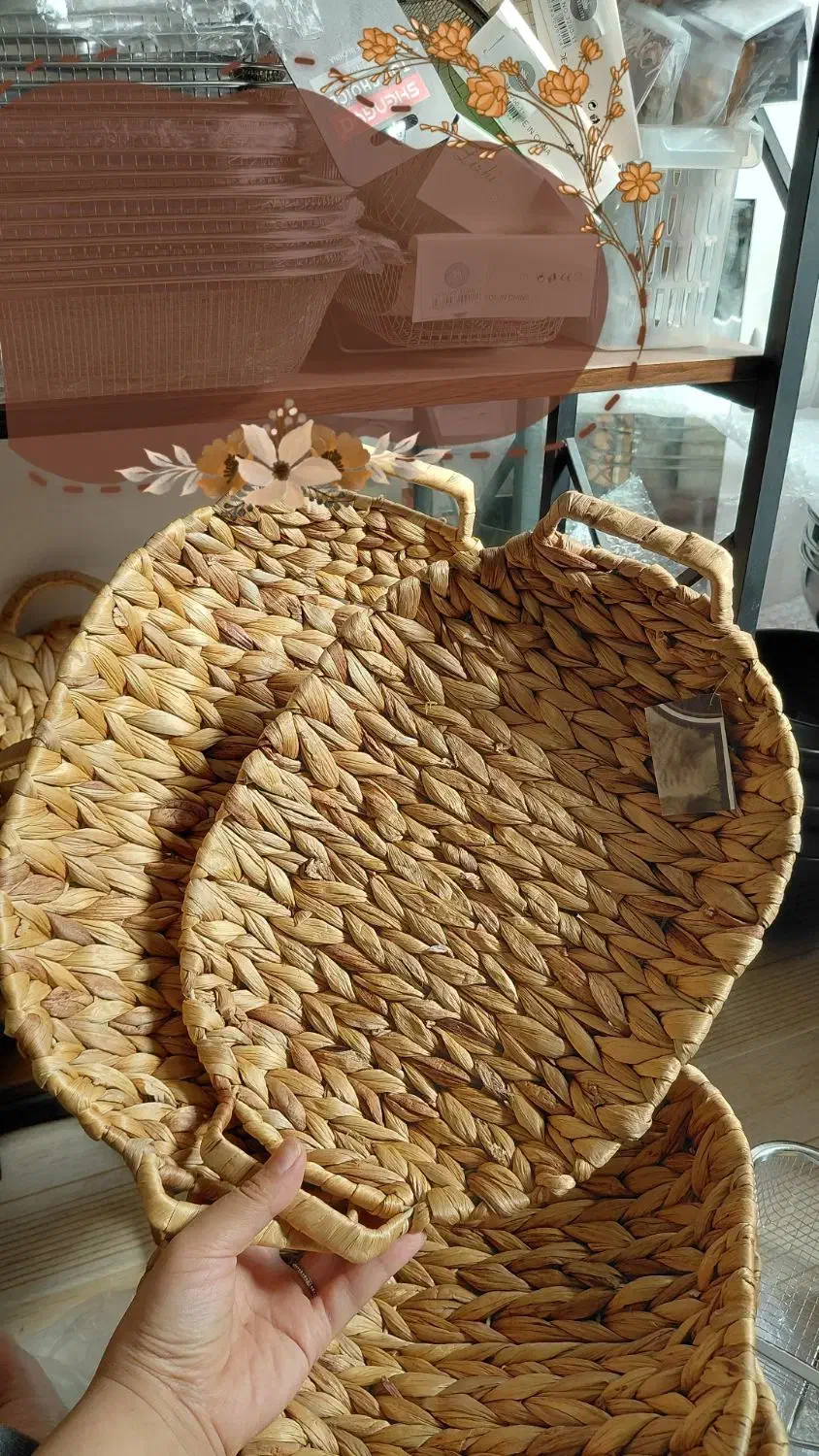 سبد های حصیری وارداتی|صنایع دستی و سایر لوازم تزئینی|گرگان, |دیوار