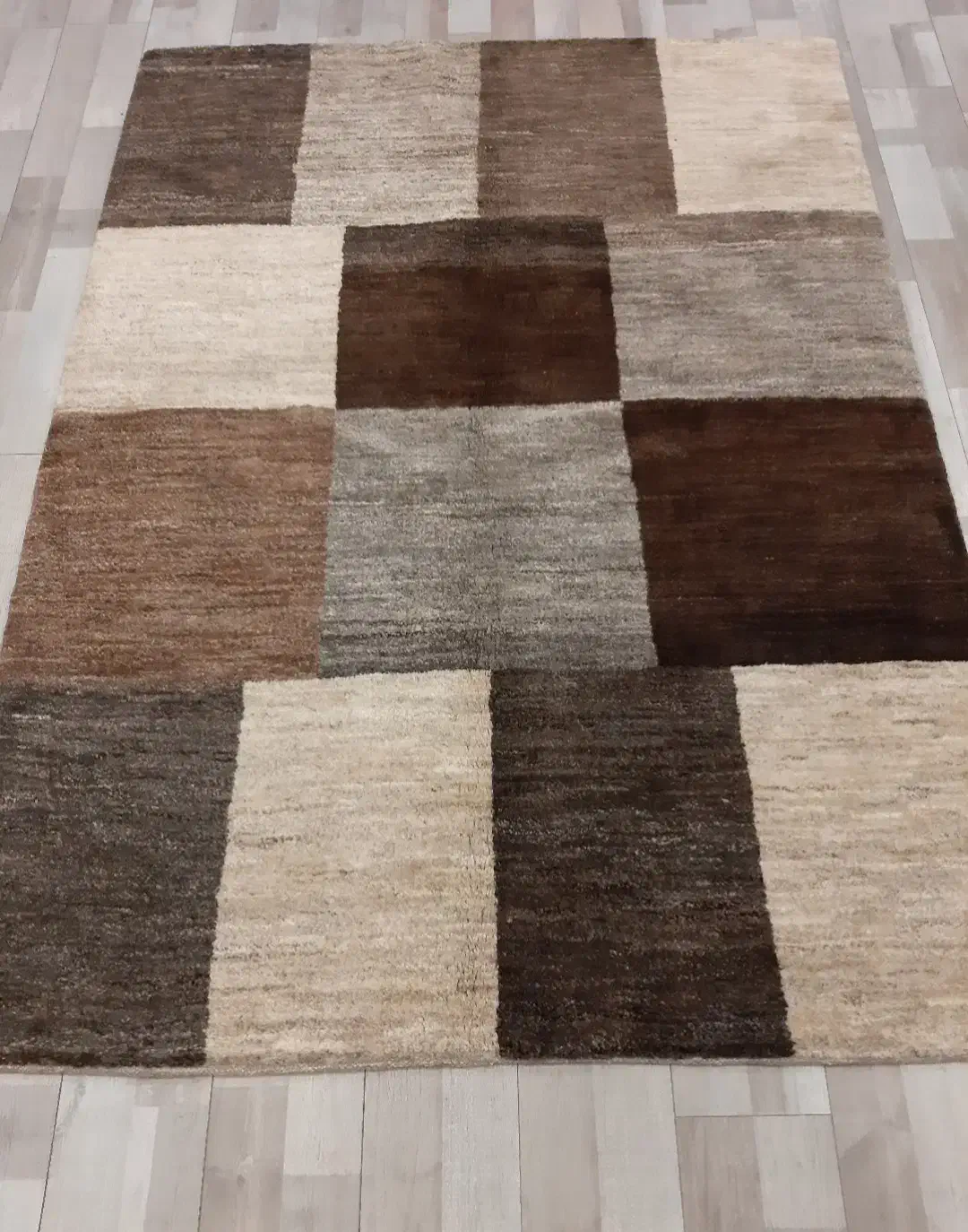 سه متری گبه قشقایی ساده مدرن پشم طبیعی پرز بلند|گلیم، جاجیم، گبه|تهران, حر|دیوار