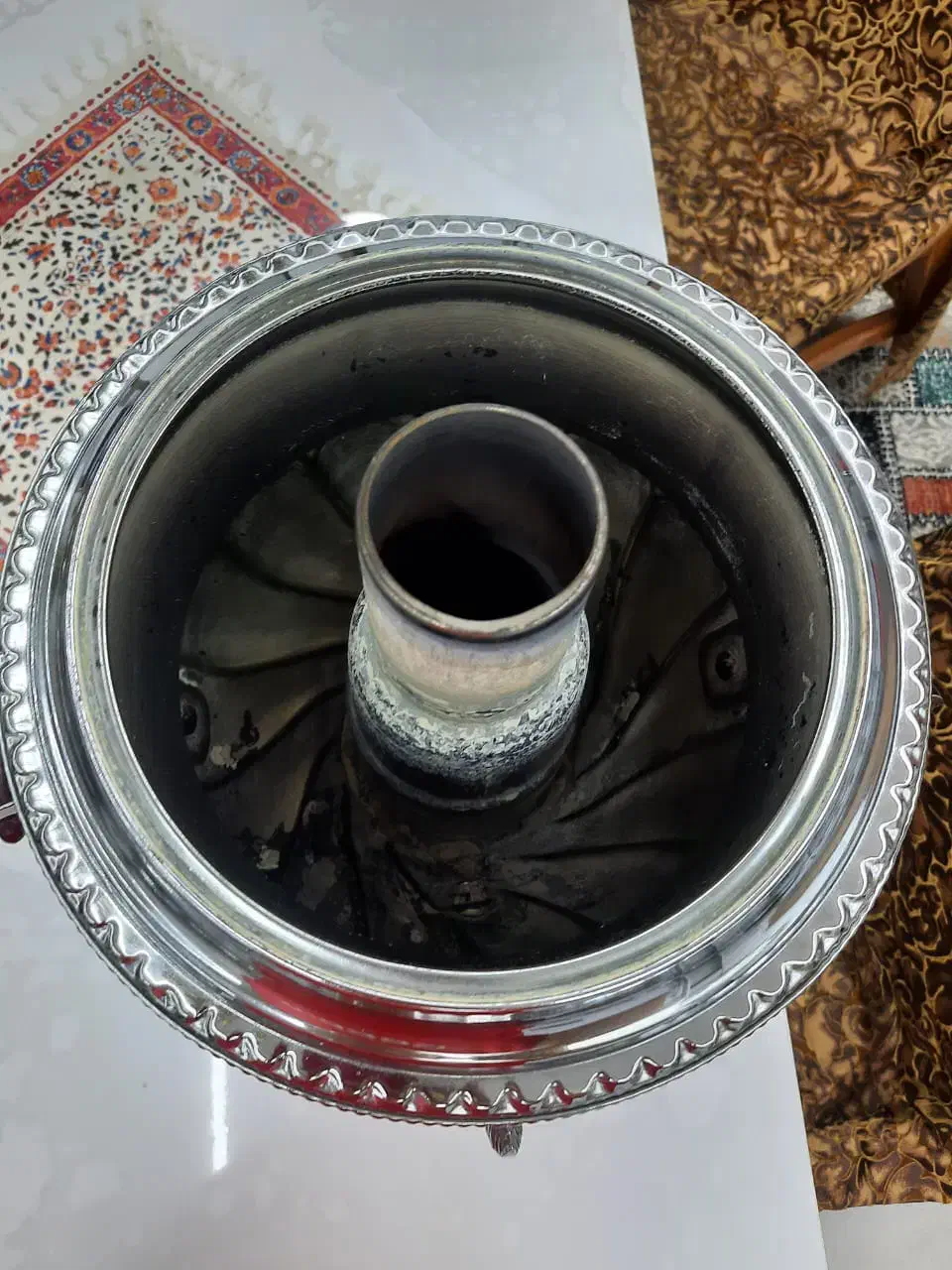 سماور استیل گازی ۶لیتری|سماور، چایساز، قهوهساز|سنندج, |دیوار