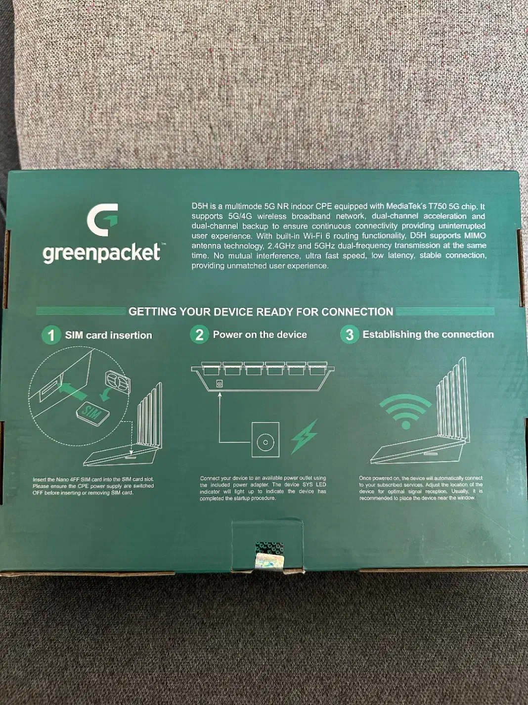 مودم 5G گرین پکت|مودم و تجهیزات شبکه|تهران, یوسفآباد|دیوار