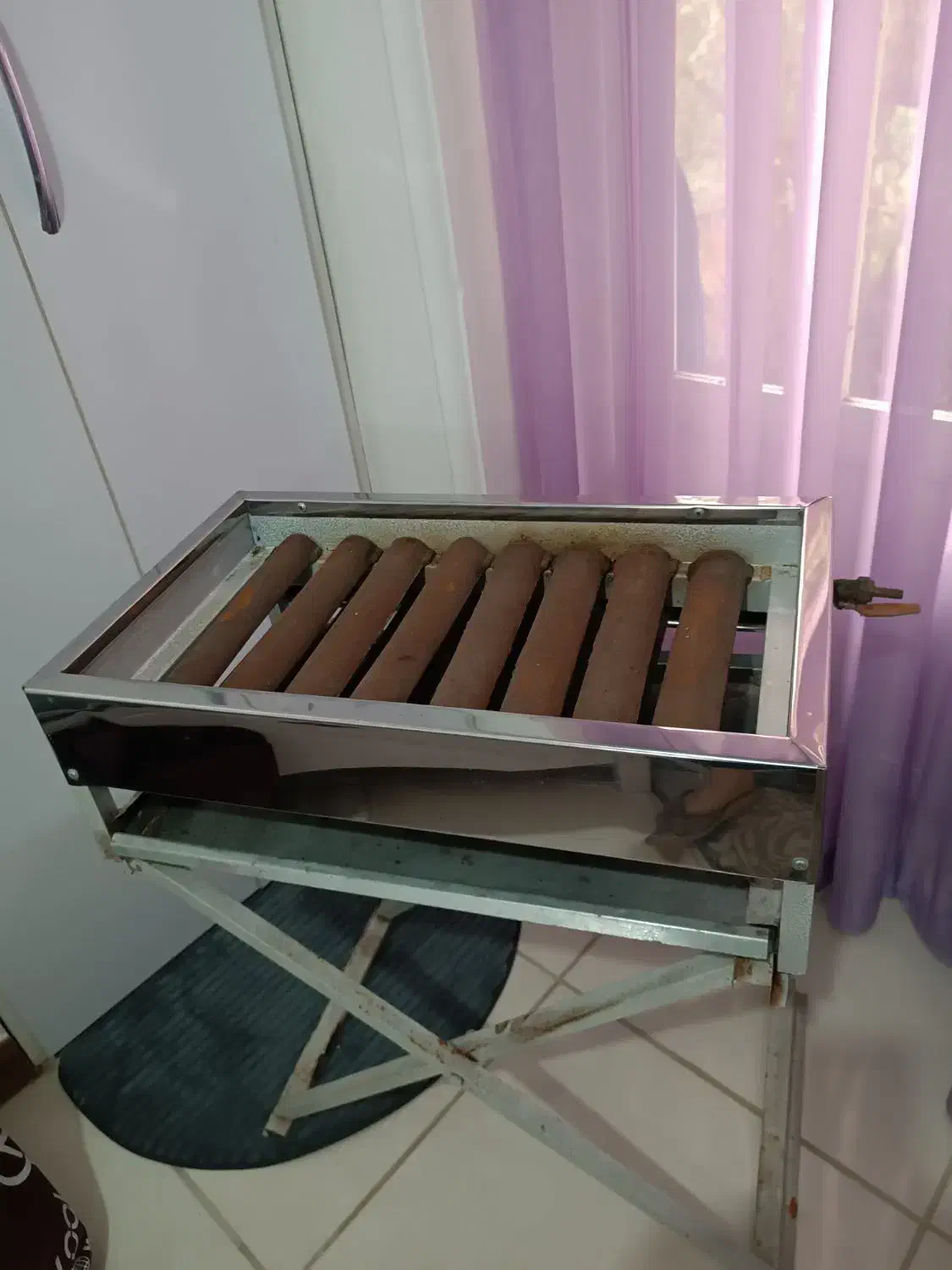 کباب پزگازی،استیل درجه یک،درحدنو|اجاق گاز و لوازم برقی پخت‌وپز|لاهیجان, پردسر|دیوار