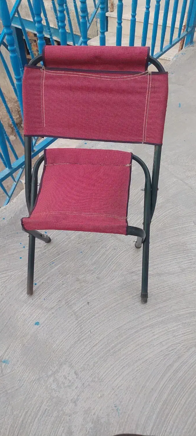 صندلی تاشو برزنتی|صندلی و نیمکت|جوانرود, |دیوار