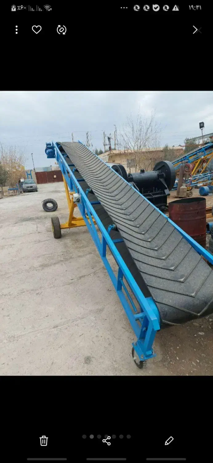 فروش تسمه نقاله 6متری طرح المانی سه فاز کم کار|ماشینآلات صنعتی|کوار, |دیوار