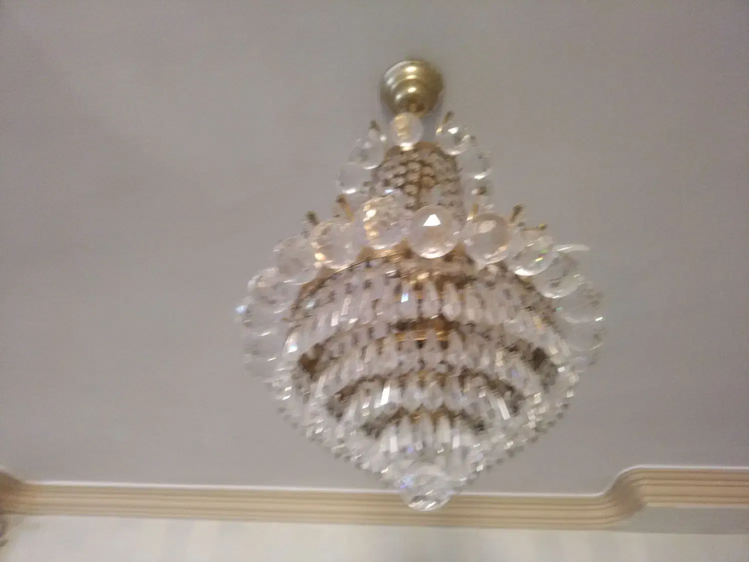 3 عدد لوستر با 1 دیوارکوب|لوستر و چراغ آویز|گرگان, |دیوار