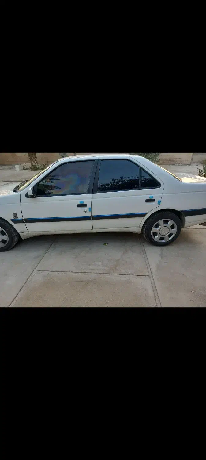 405 سفید تیوفایو مدل 99|خودرو سواری و وانت|وحدتیه, |دیوار