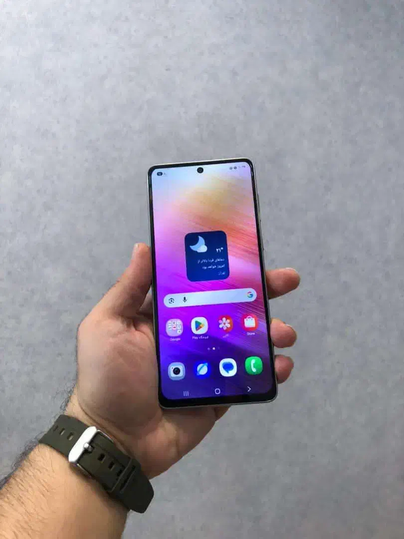 سامسونگ A73 .  در حد با جعبه و انتقال مالکیت|موبایل|رشت, فلسطین|دیوار