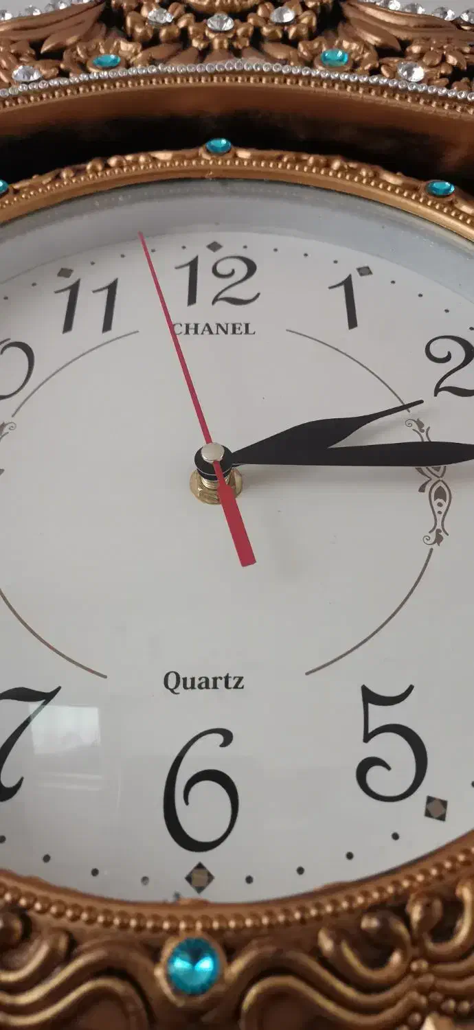 ساعت پاندولی نگین دار|ساعت دیواری و تزئینی|اسفراین, |دیوار