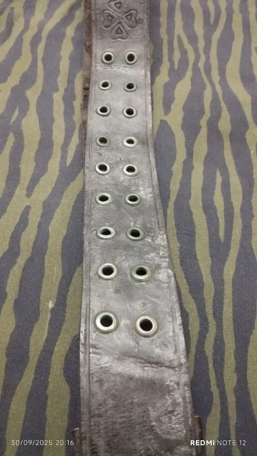 کمربند پهلوانی چرم طبیعی گاوی|کیف، کفش، کمربند|ساوه, |دیوار