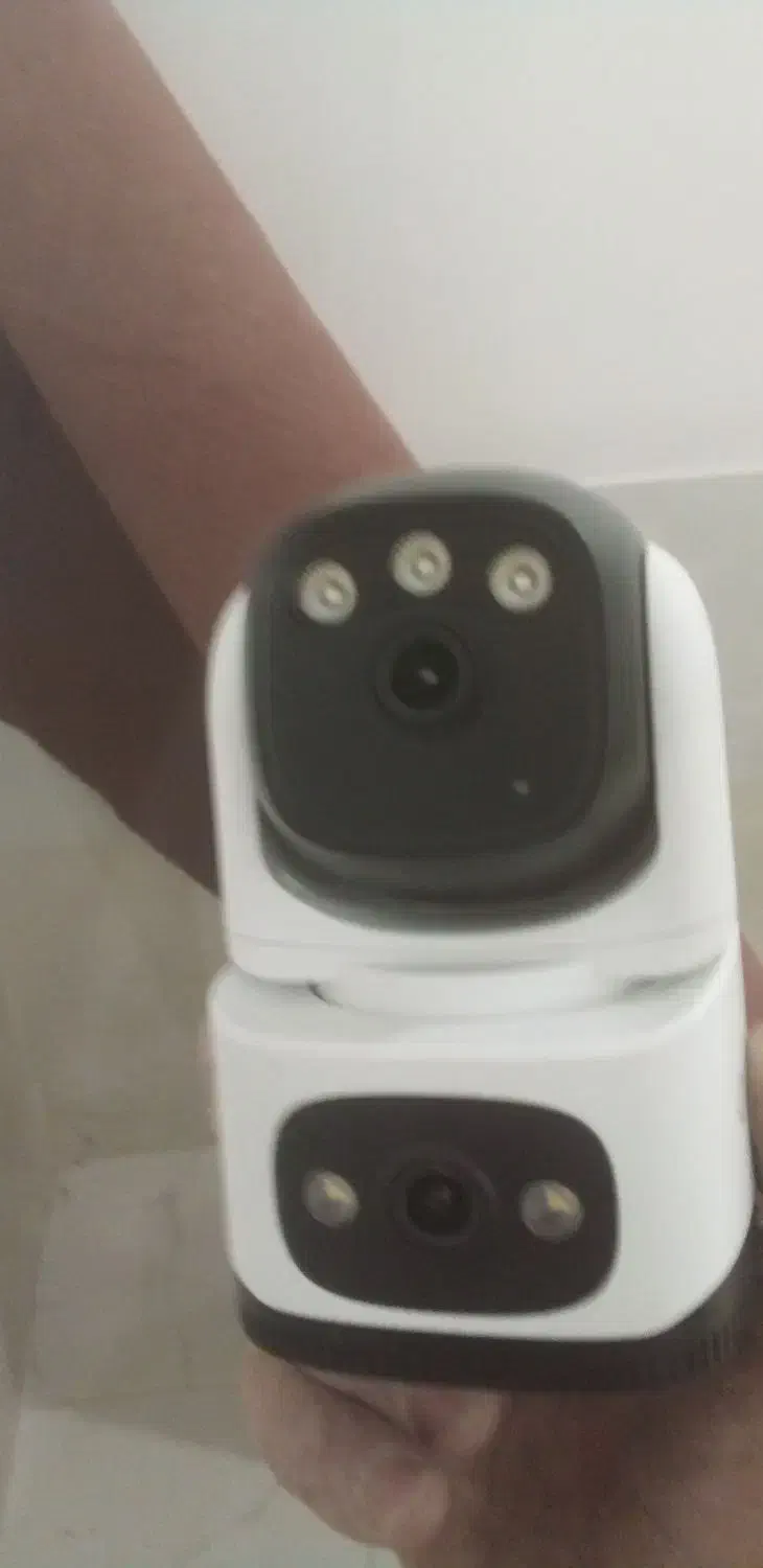 دوربین‌وای‌فای‌چرخشی‌دو‌لنز|دوربین مداربسته|نائین, |دیوار